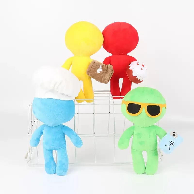 

Cartoon Alan Becker Plush Toys Game Youtooz Stick Man Cosplay Plushie Stuffed Pillow Home Sofa Decoration Birthyday Xmas Gifts