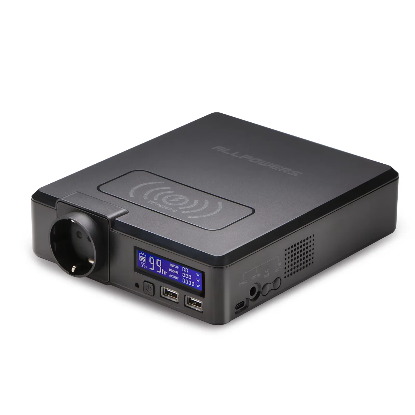 ALLPOWERS S200 200W Draagbare Powerstation 154Wh Zonnegenerator voor Kamperen en Camper