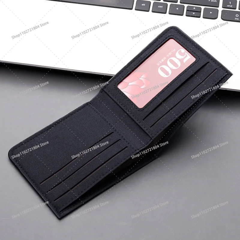 King of Pop Michael Jackson Hip Hop Wallets for Men Anime Cartoon Printed Money Bag Male Commute Portable Credit Card Holder