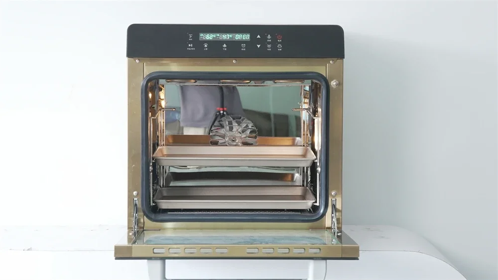 

Machine forkitchen machine for bakery equipment Electric deck and convection 2 in 1 oven with 3 trays or 4 trays