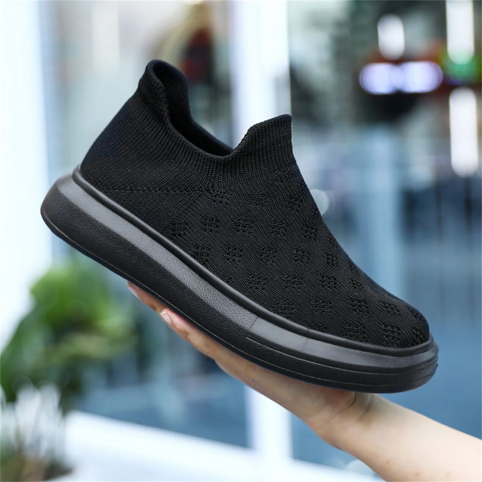 Boys Running Shoes Breathable Comfort Lightweight Sneakers For Kids Classic Fashion Sports Shoes Flat Casual Slip-on Sneakers