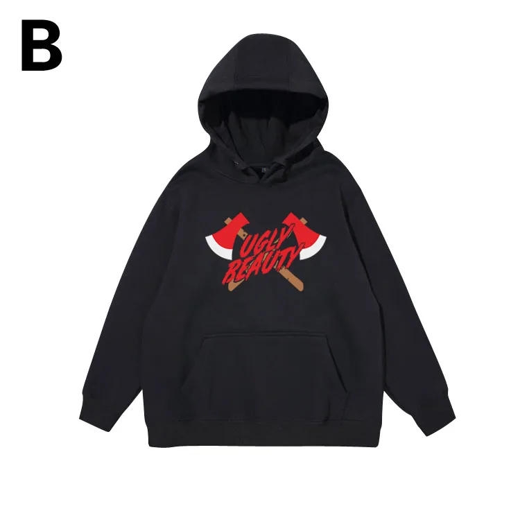 2020 Jolin Tsai Ugly Beau Tour ルーズ Fce パーカー レディース カジュアル 快適なスウェットシャツ 春 Faion ストリートウェア