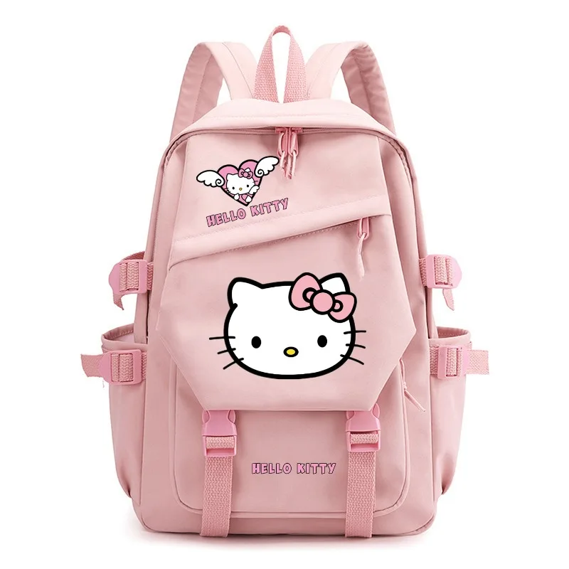 

Girl Boy Large Capacity Bags Cute Cosplay Anime Backpack Hello Kitty Student Schoolbag Cartoon Multifunctional Anime Bag Gifts
