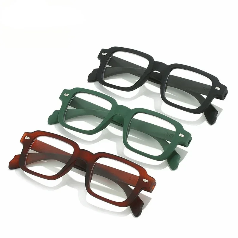 Gafas de lectura para presbicia, unisex, estilo retro, ligeras, con protección UV, para hombres y mujeres, uso diario