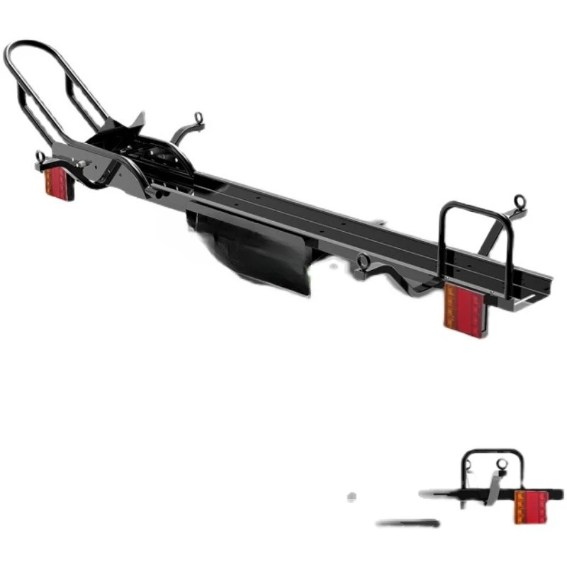 Car rear hanging motorcycle frame, off-road vehicle back mountain frame Medium motorcycle back frame, non-slip aluminum plate