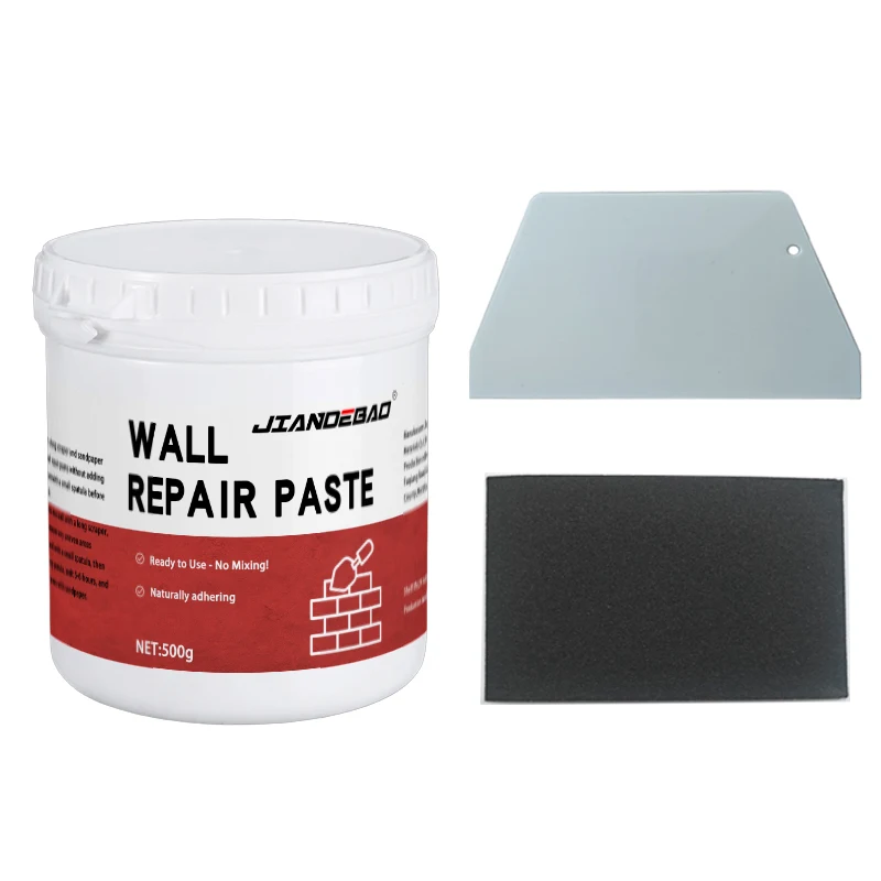 Home Wall Repair Putty Paste - Easy to Use, No Sanding Needed for Filling Wall Holes, Cracks, Suitable for Living Room, Bedroom