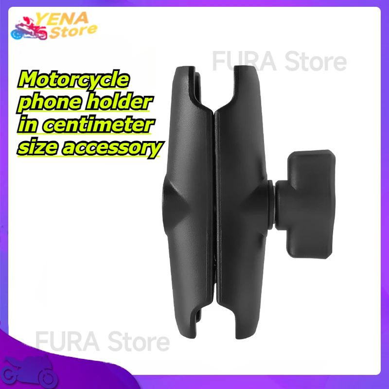 

Motorcycle and bicycle invisible selfie pole, single-legged stand, handlebar bracket, 9 cm accessory
