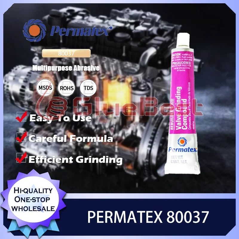 Permatex 80037 Valve Grinding Compound Precision Grinding Paste for Automotive and Industrial Use Abrasive Original Product