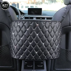 Car Storage Bag Handbag Holder Car Seat Storage Organizer Handbag Holder Auto Interior Stowing Tidying Car Middle Organizer