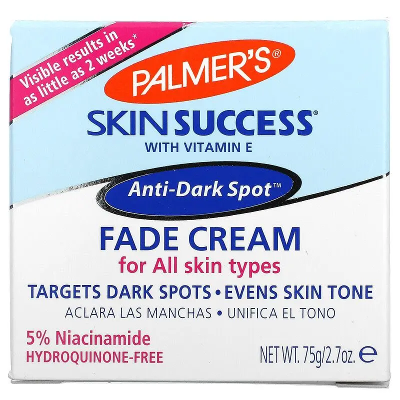 Original Palmer's SKIN SUCCESS FADE CREAM 75g Anti Dark Spot With Vitamin E 5% Niacinamide For All Skin Typrs