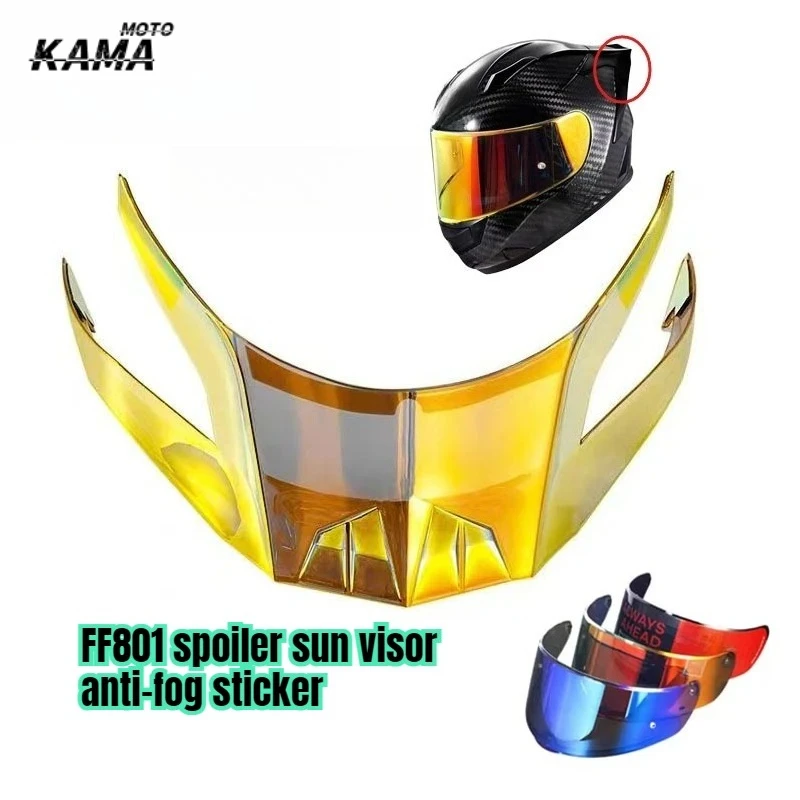 

Спойлер для мотошлема LS2 FF802, специальные аксессуары, черное заднее крыло, для шлемов с полной защитой лица, визор, капцет