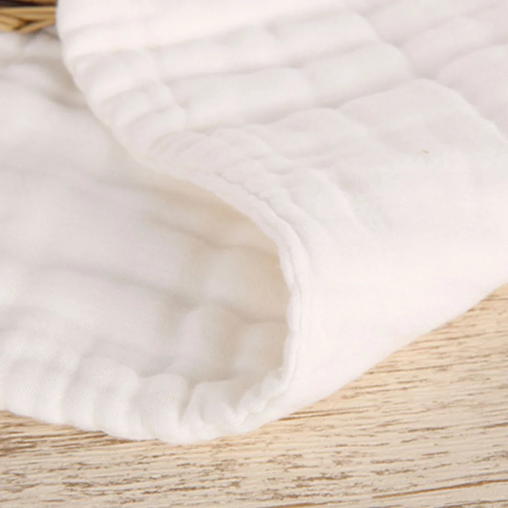 12 pz Fodere Per Pannolini Per Bambini Garza Lavabile Morbida Mussola Asciugamani Pannolini di Stoffa Neonato Bambino Riutilizzabile Pannolini Pad Mussola Asciugamano Per Bambini