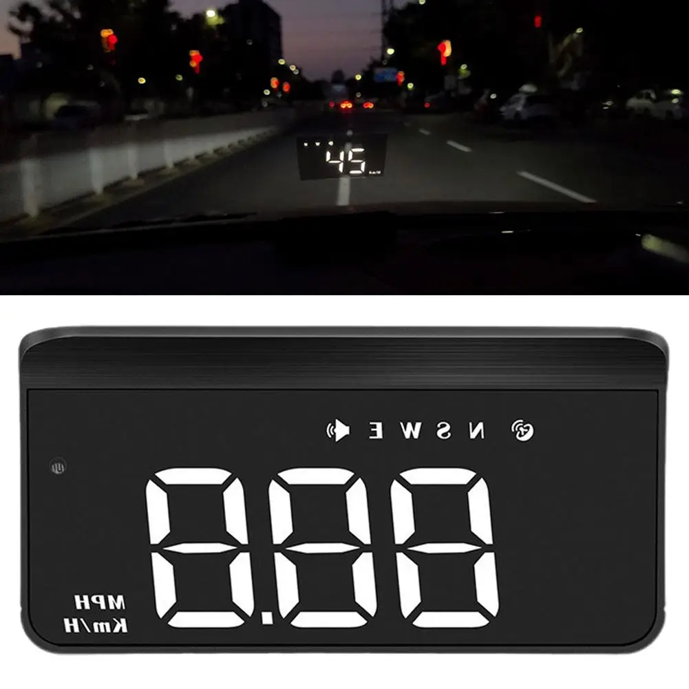 All-Purpose GPS Holometer Head Up Display Auto Windshield Speed Projector HUD Car Holographic Speedometer Car Electronic Devices