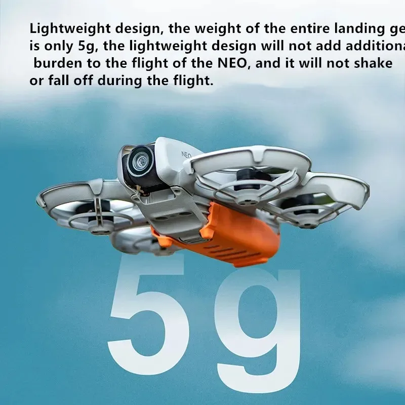 Trépied de batterie de corps de importateur DJI Neo, étui de protection intégré, support de déclinaison, capuchon anti-chute anti-collision, accessoires recommandés