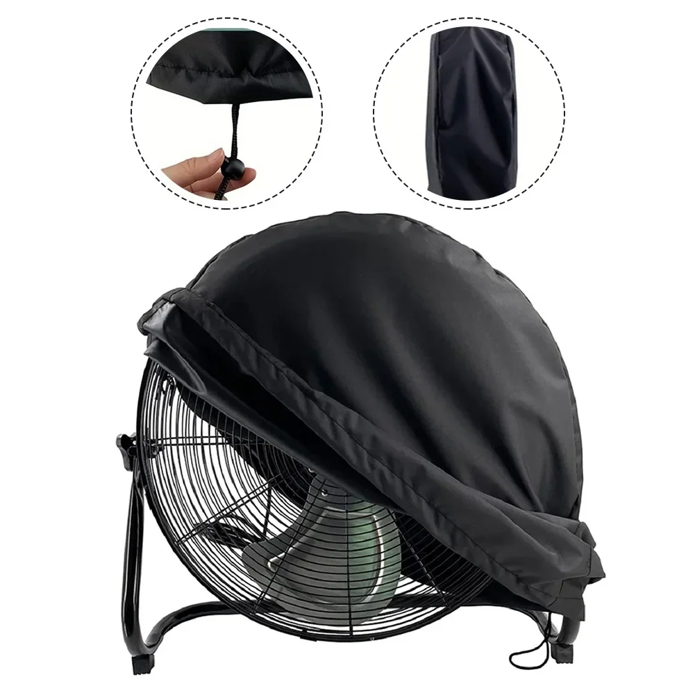 Industrial Electric Fan Cover Fan Cover Sun Protection Waterproof Dustproof Cover Foldable Indoor Air Fans Home Decoration