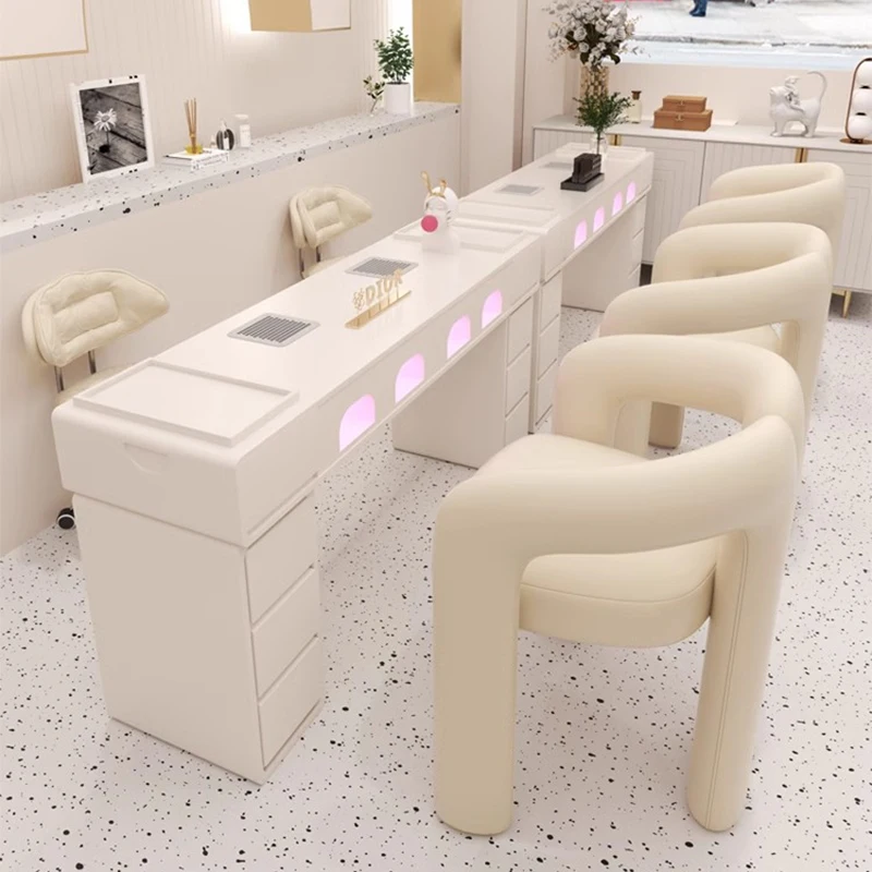 

Professional Manicure Nail Tables Furniture Aesthetics Beauty Dressing Pedicure Nails Salon Desk Tech nageltisch manicure table