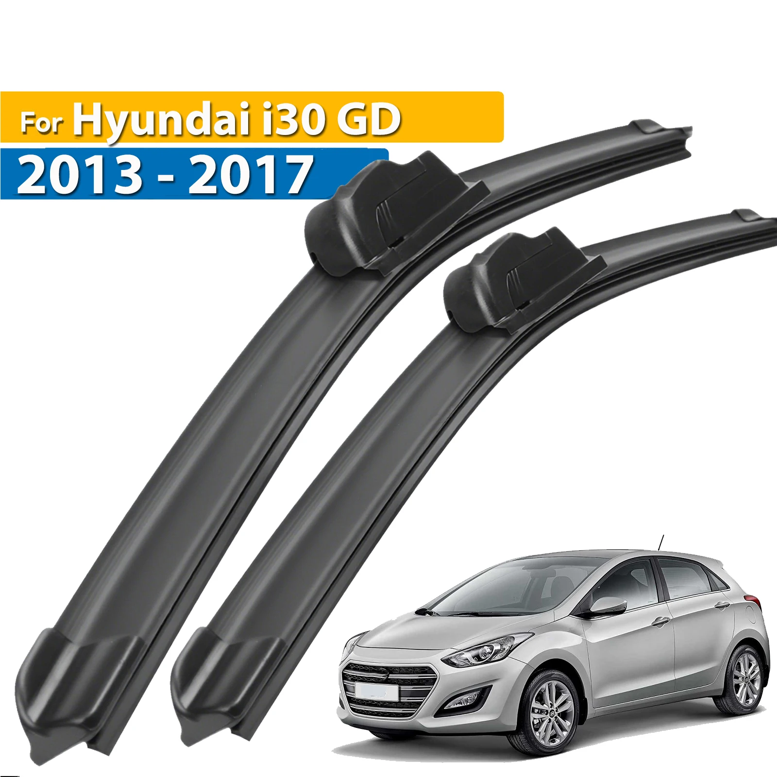 

Стеклоочиститель Erick's LHD, передние щетки стеклоочистителя для Hyundai i30 GD 2013-2017, лобовое стекло, чистые окна, автомобильные щетки от дождя 26 "+ 14"
