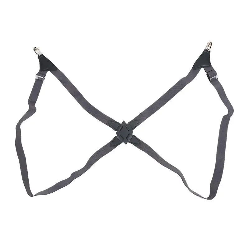 الحمالات للجنسين مشبك جانبي قابل للتعديل عبر الكتف الأشرطة المرنة الأقواس زي الحمالات تسخير رجل للبانت #4