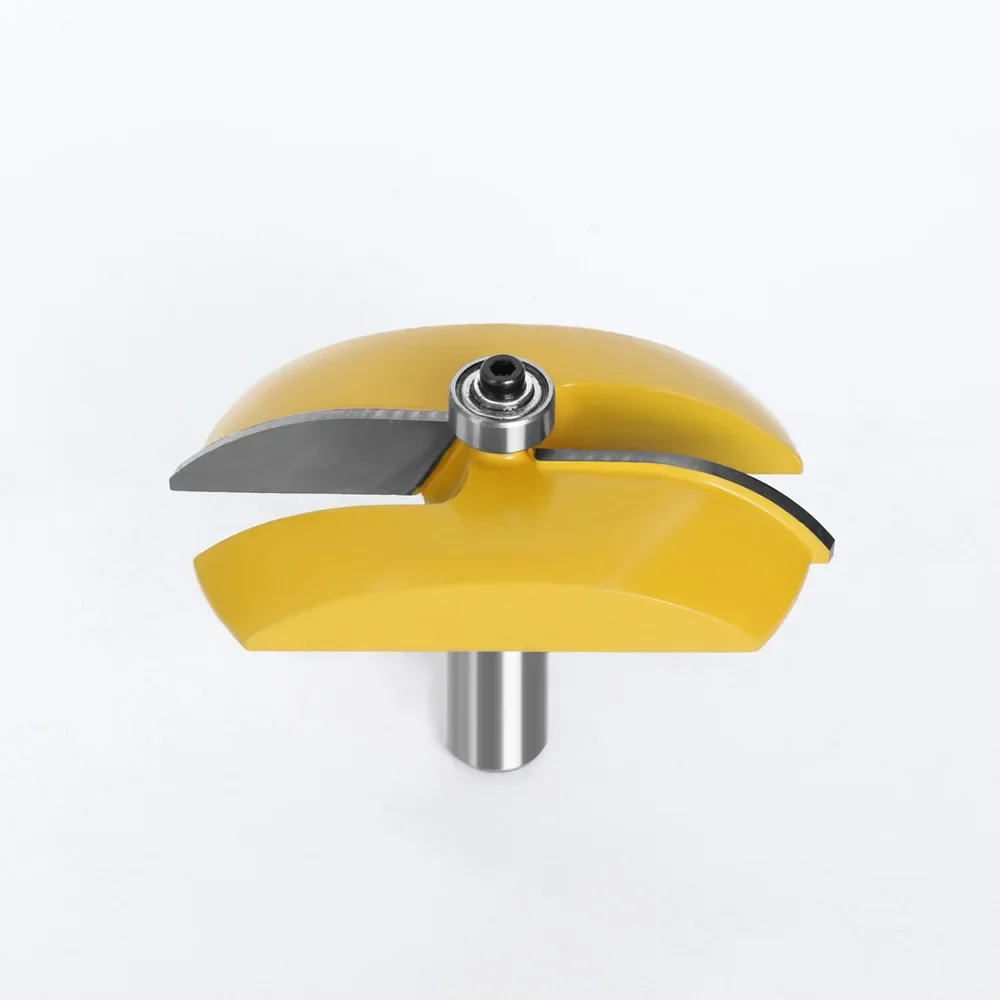 1PC 1/2 "12.7MM 12MM Gambo Fresa Intaglio del Legno Pannello Sollevato Router Bit Cove Porta Lavorazione Del Legno Taglio Tenone per Strumento di Legno