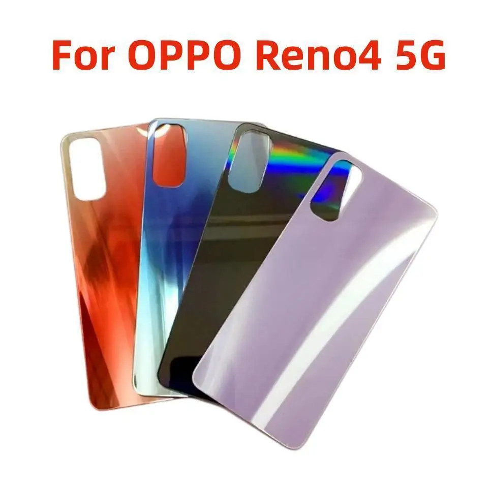 For OPPO Reno4 Reno 4 5G Battery Back Rear Cover Door Housing Battery Back Cover Replacement