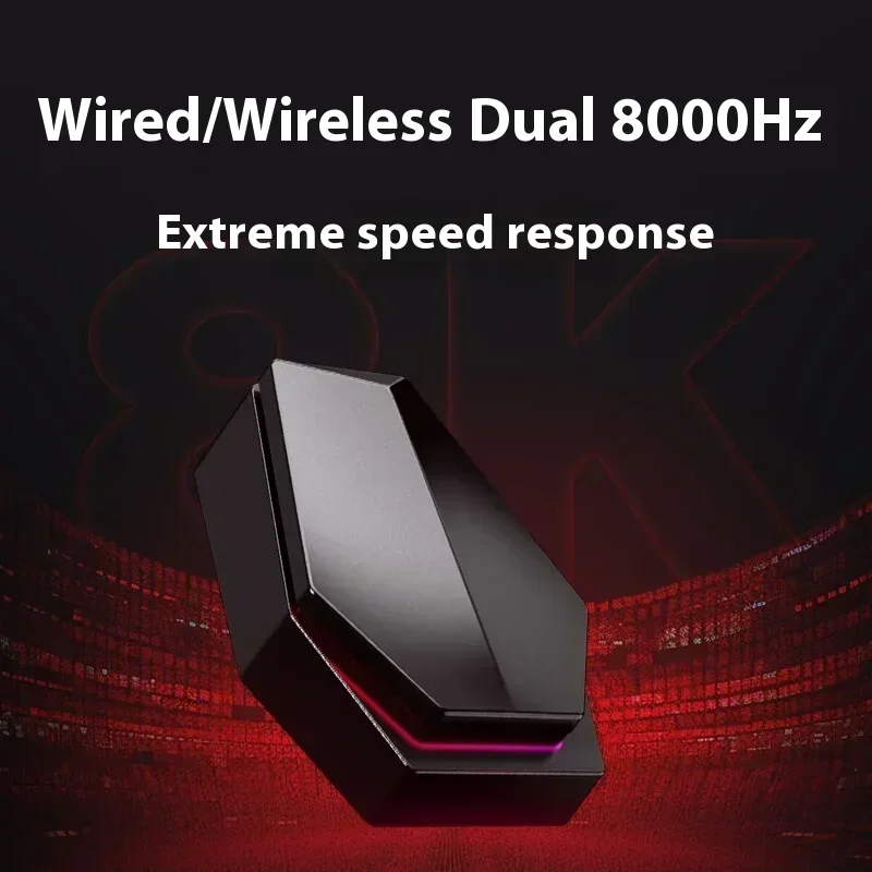 ATK Liekong F1 Wireless Mouse 8K PAW3950 Sensor Dual Mode Smart Speed Game Mouse Customized Lightweight PC Gamer  Accessories