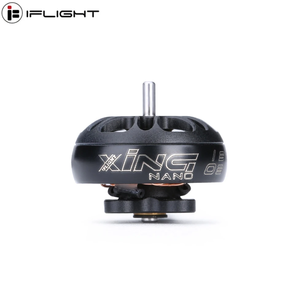 

Iflight Xing 1303 5000kv 2-4s Fpv Бесщеточный микро-двигатель с валом 1,5 мм, совместимый 2-дюймовый Пропеллер для Fpv Whoop Drone Part