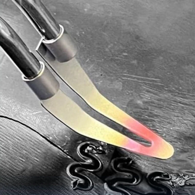 2PCS Smooth Head Adjustable Soldering Repair Iron Smooth Head 45 Degree Elbow Design For A Variety Of Welding Tools