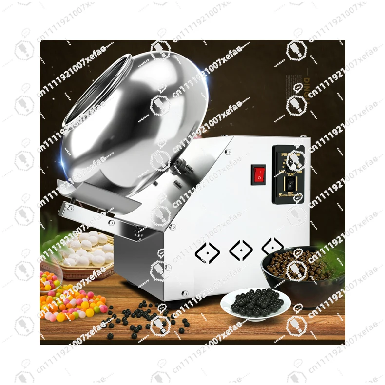 Peanut Chocolate Coated Rolling Icing Mini Coated Chocolate Ball Crepes To Make Truffle Chocolate Ball Machine