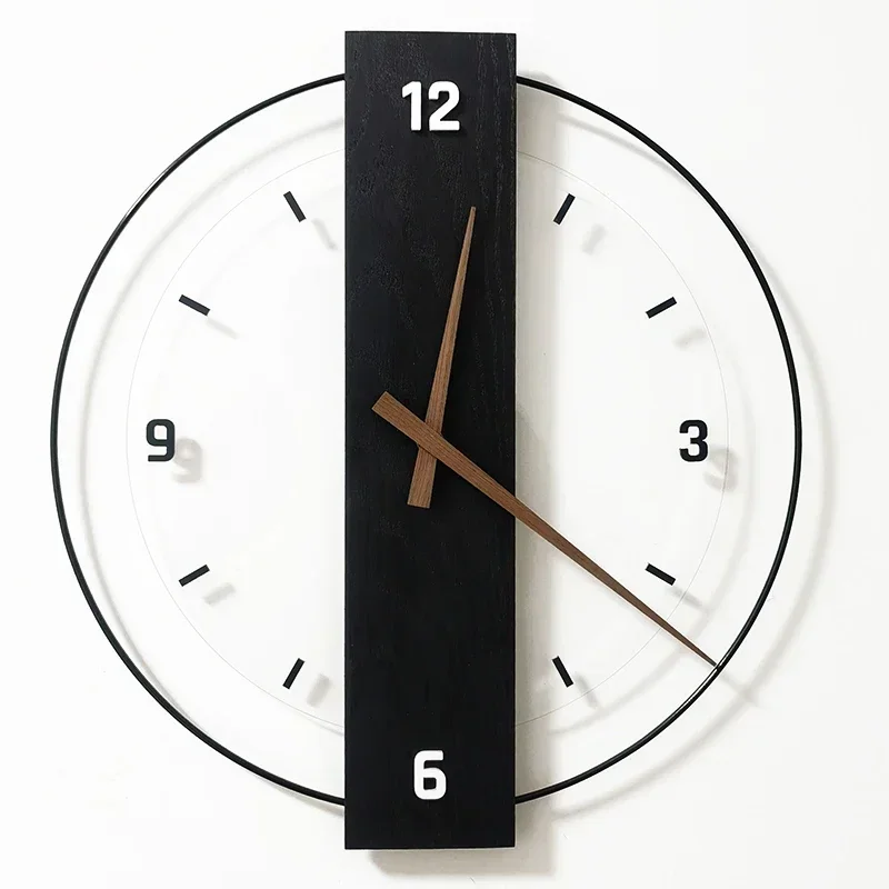 Elegant Unique Silent Wall Clock Design Nordic Quiet Premium Bedroom Luxury Wall Clock Art Living Room Duvar Saati Decoration