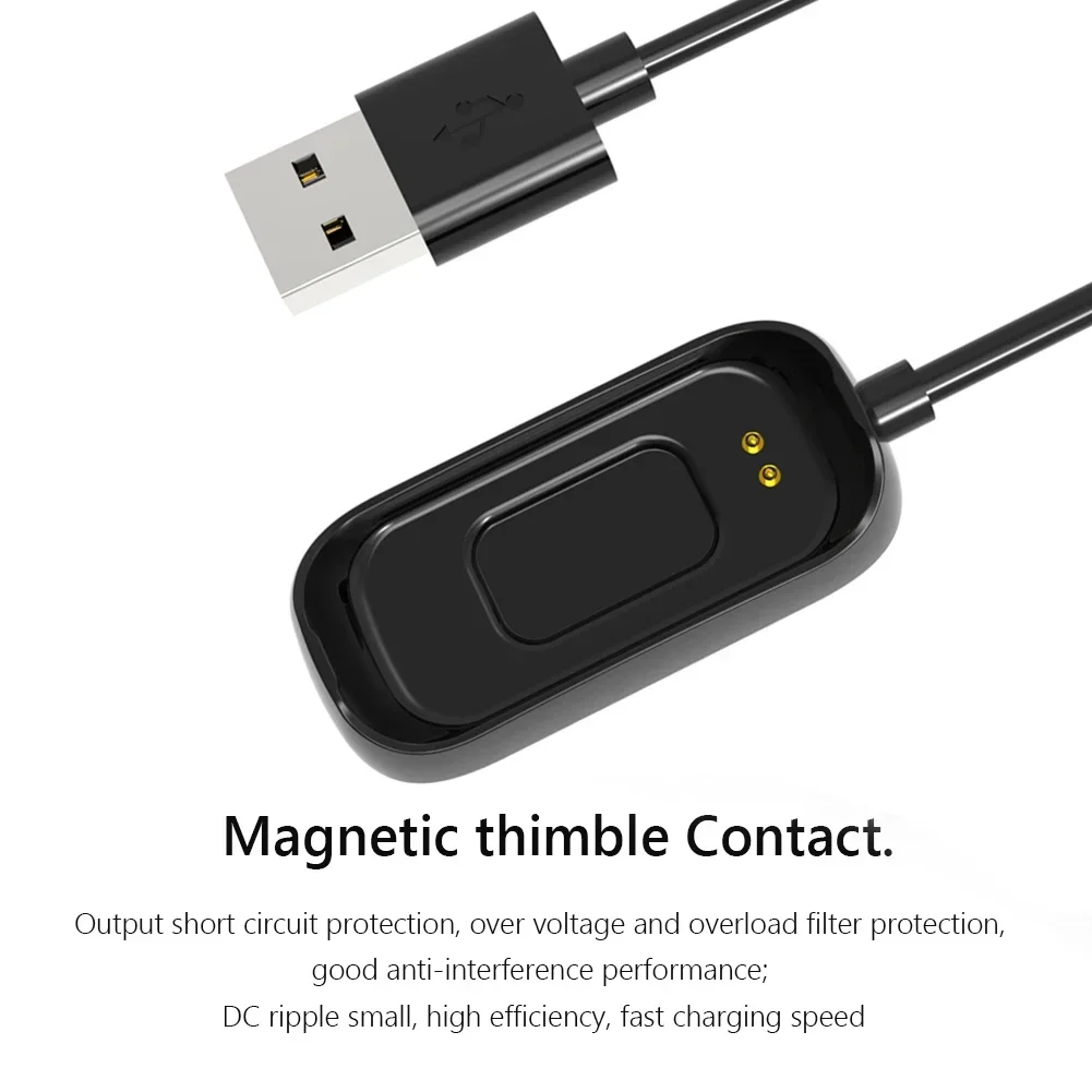 USB Charging Cable for OPPO Band Style (SpO2) Sport Smart Watch OPPO EVA Magnetic Charger Dock Power Supply Adapter