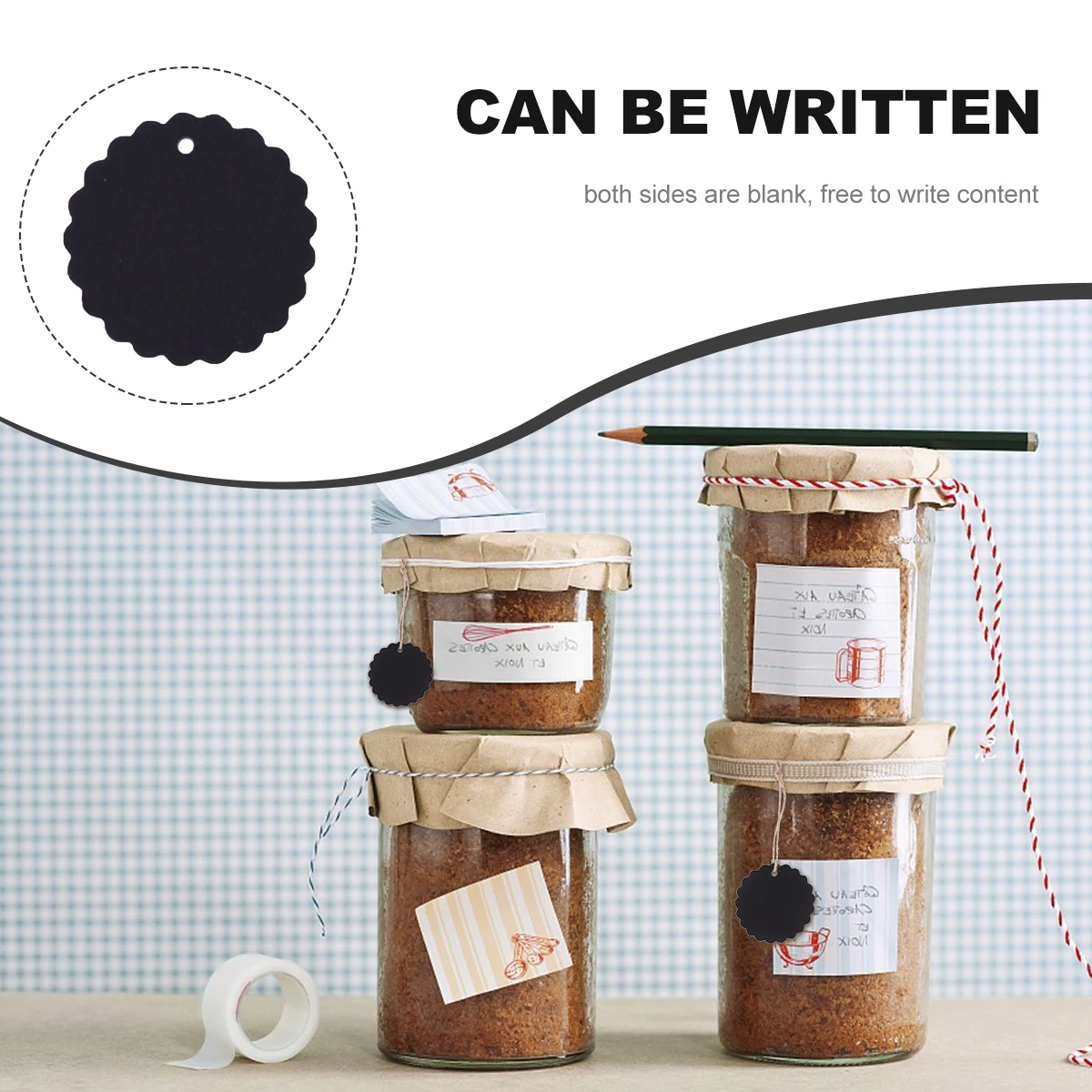 Kraft Paper Tags Wishing Card Blank Tags Gift Tag Marking Tags