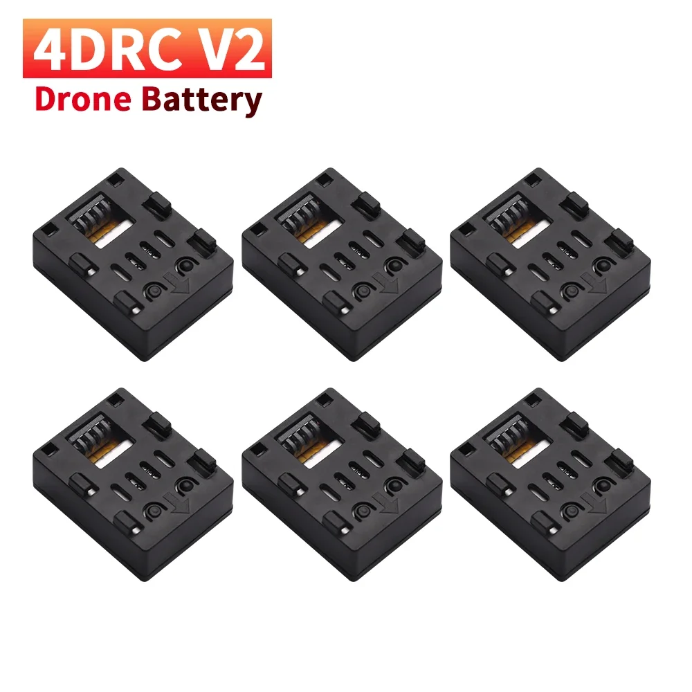 Upgrade 4D-V2 RC Drone Batterij Voor 4DRC V2 Mini Vier Helikopter Accessoires Opvouwbare RC 3.7V 800mAh Lipo batterij
