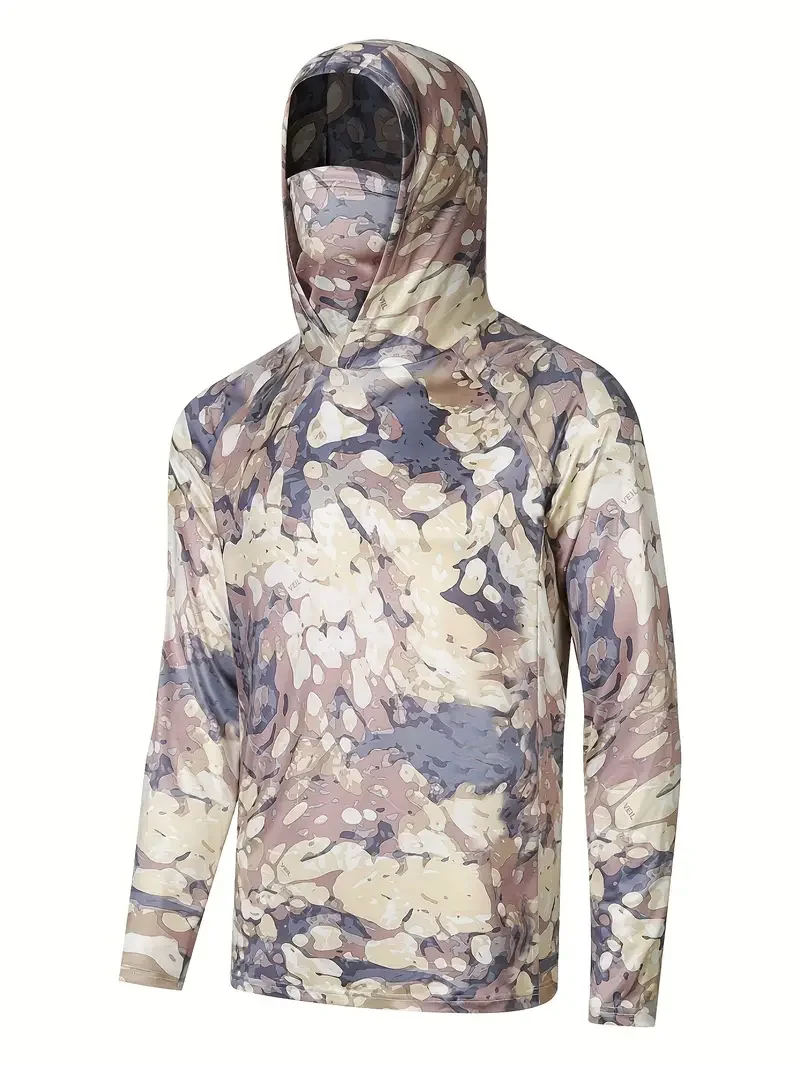 Fishing Shirt Uv Protection - Kaos Pancing 2026, Masker, Hoodie Pria,