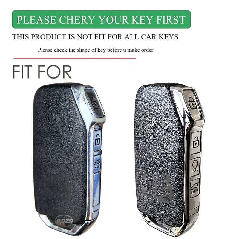 Car Key Fob Case Cover For Kia Sorento Cerat Seltos Sonet Ceed K3 K5 Sports Soul Sportage NiroTelluride Carnival Xceed Proceed view 2