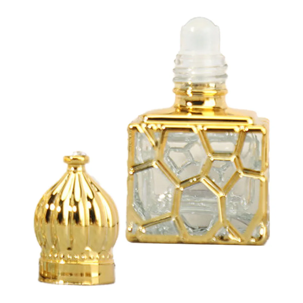 

10ml Glass Perfume Bottle Roll on Bottle Lightproof Design Roller Ball Easy Carry Portable Roll on Bottles Perfume Bottles