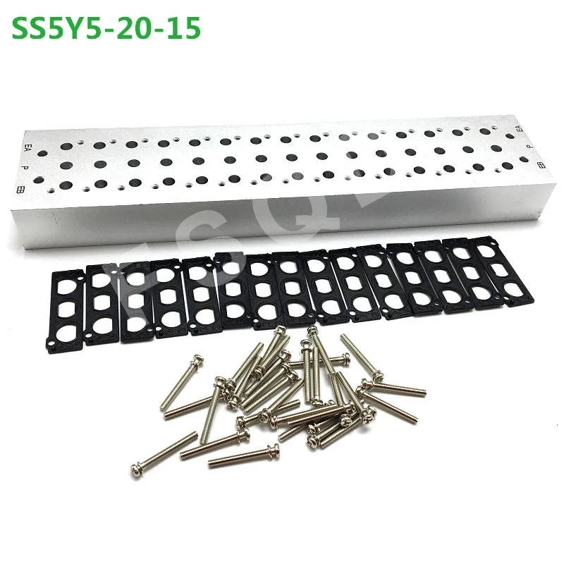 SS5Y5-20-1 SS5Y5-20-2 SS5Y5-20-3,4,5,6,7,8,9 SS5Y5-20-10,11,12,13,14,15,16 electromagnetic valve base busbar SY5000 series