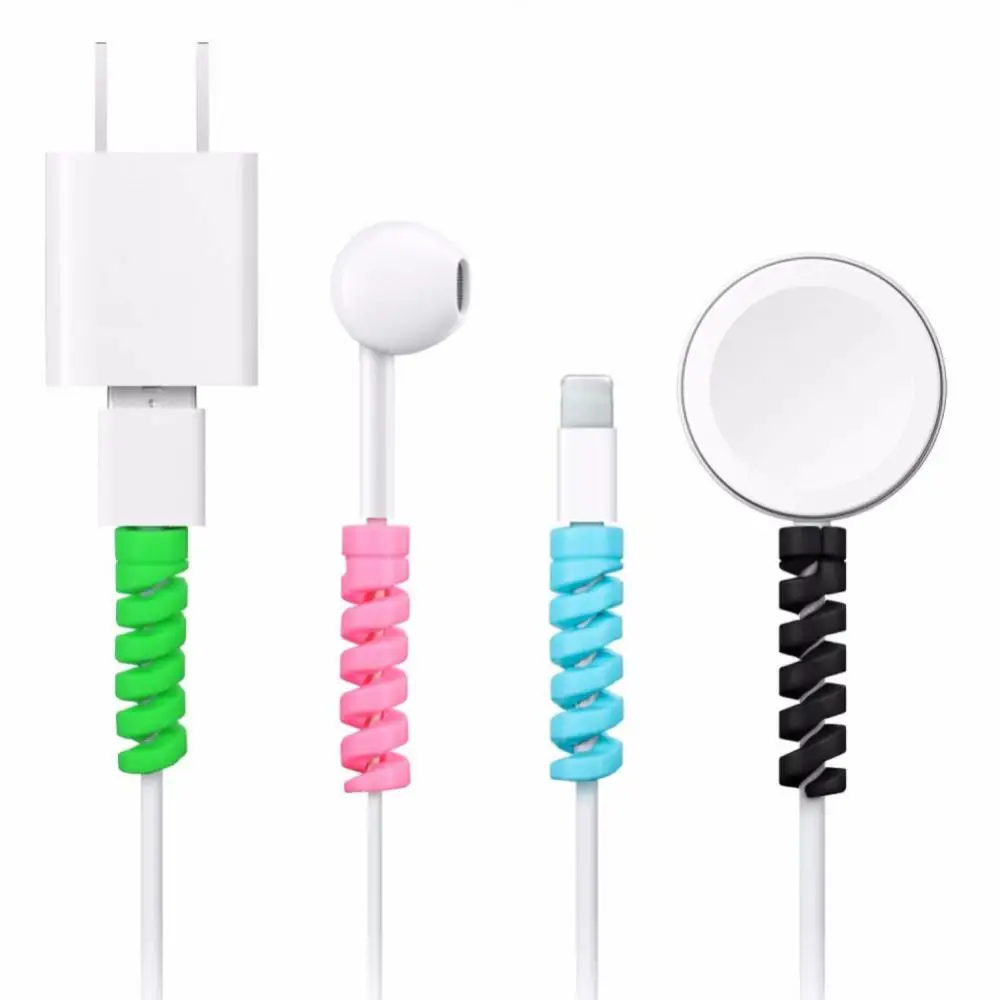 Charging Cable Protector Saver Cover 1PC/2PCS for USB Data Charger Cable Cord Headset Cable Universal Protectors