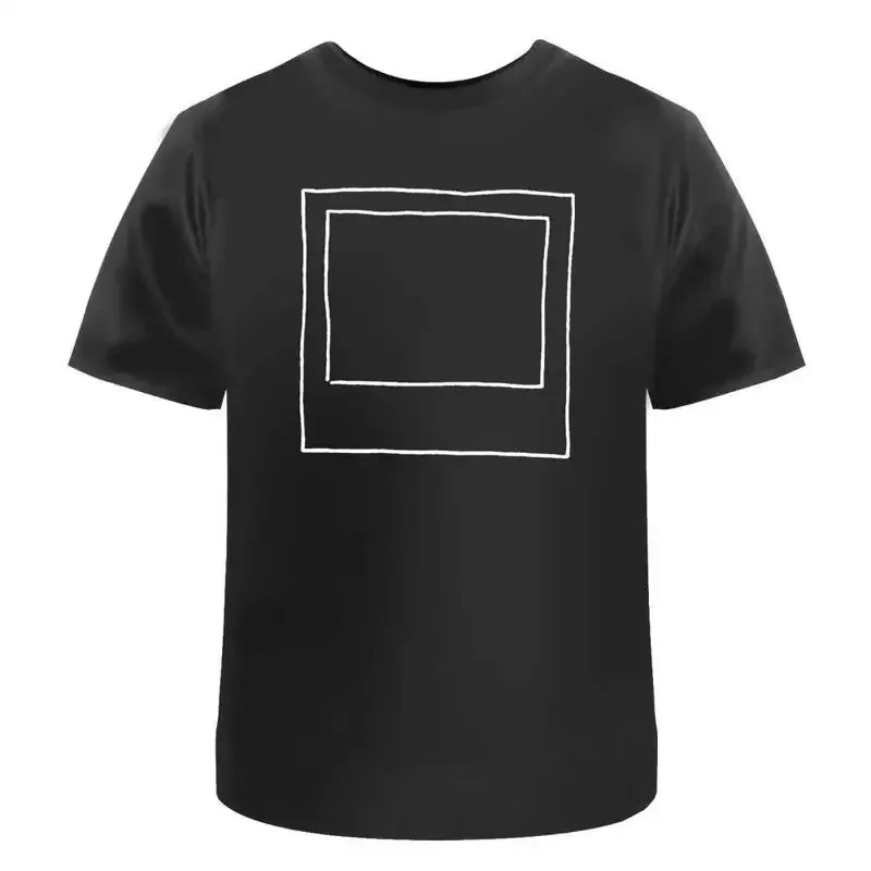 Empty Photograph' Cotton T Shirt Ta002881