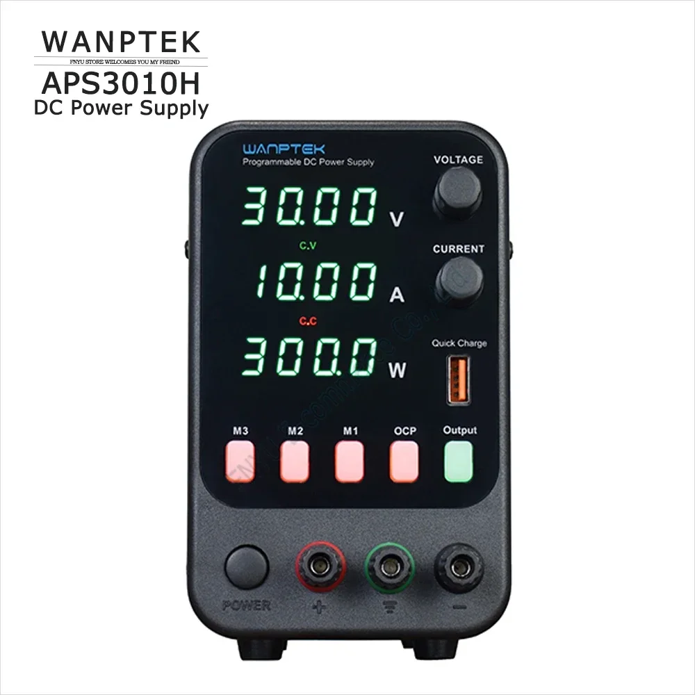 Dc Power Supply WANPTEK APS305H APS3010H APS605H APS1203H APS1602H LED 4 Bit Digital Display Switching DC Regulated Power Supply