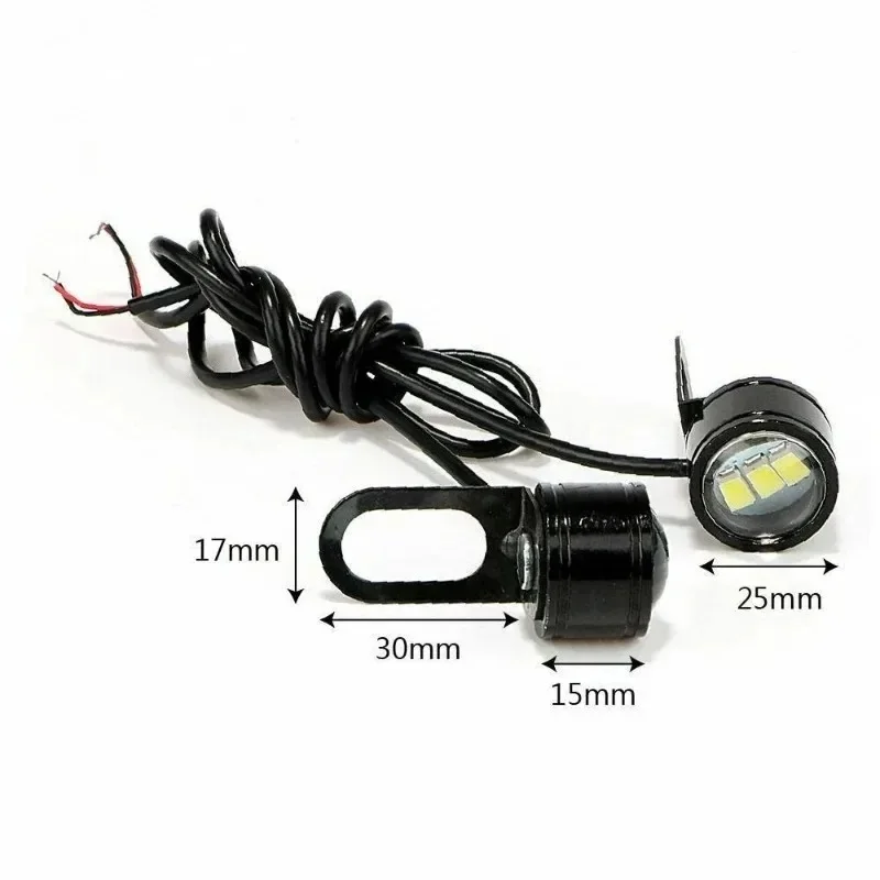 LED Strobe Motorcycle Light Headlight Fog Lamp High Power 12V Motor Accessories Flashing Eagle Eye Lamp Driving Light