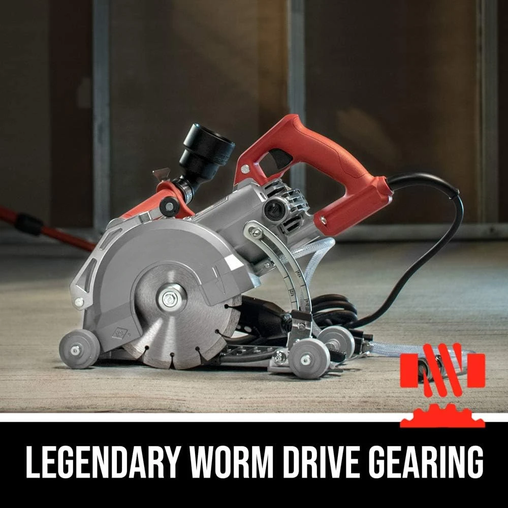 SPT79-00 15-Amp Medusaw Worm Drive Saw for Concrete, 7