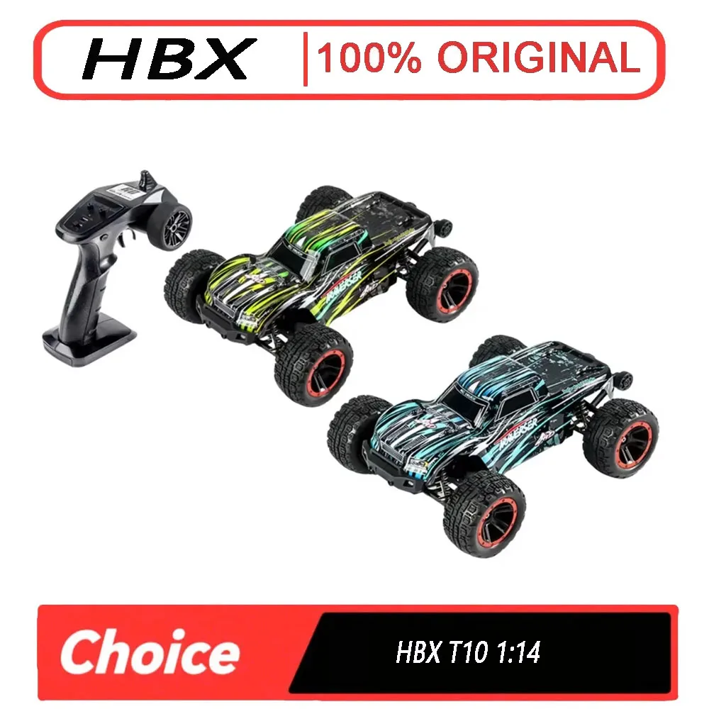 

HBX T10 масштаб 1/14, 2,4G, 4WD, матовый высокоскоростной радиоуправляемый автомобиль - 35 км/ч, полностью пропорциональный контроль, модель автомобиля для детей старше 14 лет