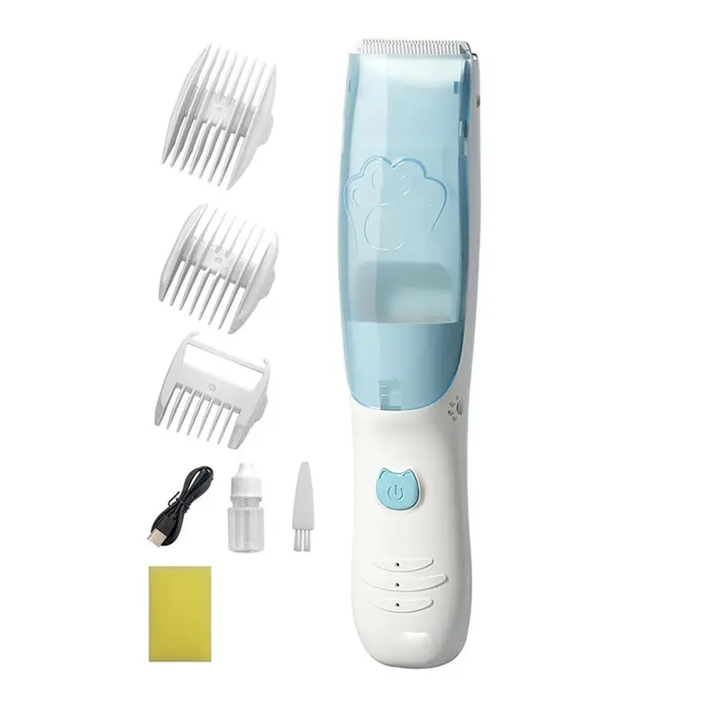 【ベストウィッシュ】真空ベビーヘアクリッパー、子供用サイレントクリッパー、コードレスベビーヘアトリマー、防水ベビーヘアカットキット