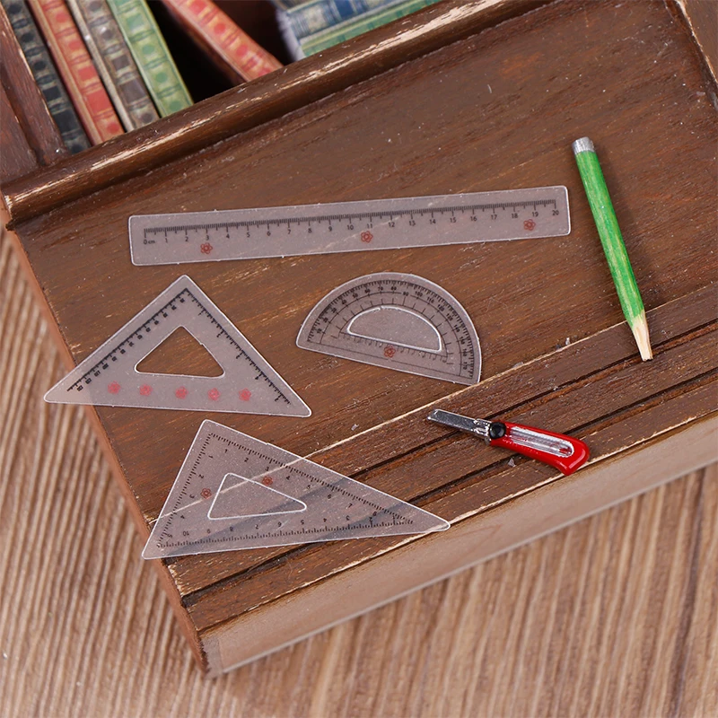 Dollhouse Mini Stationery Model For Doll House Decor Accessories Kids Play Toys Gift