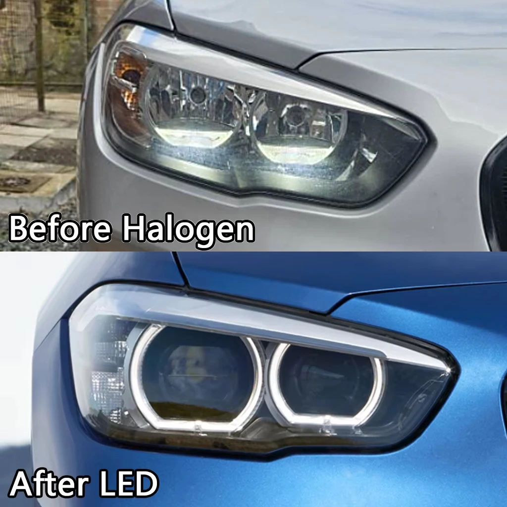 Halogen Upgrade to LED Headlights for   Series F20 LCI Angle Eye Headlight New 2016-2019
