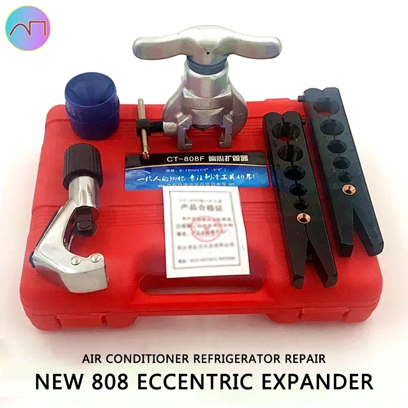 

CT-808F Tube Expander Air Conditioner Copper Pipe Reamer Applicable Specification 6-19MM