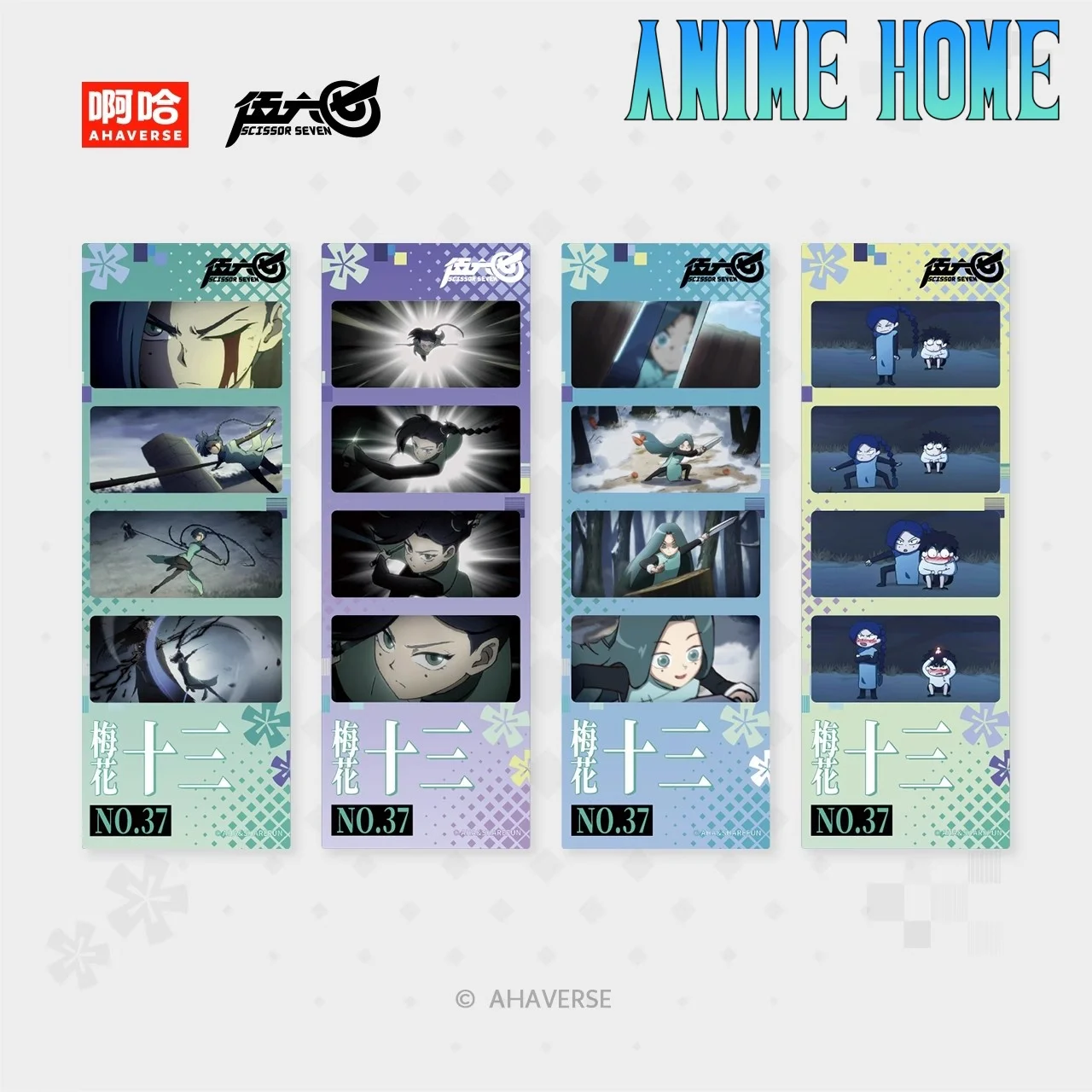 

Official Anime Scissor Seven 567 Thirteen Film Baji Badge Brooch Pin Collection Cosplay Gift Cute