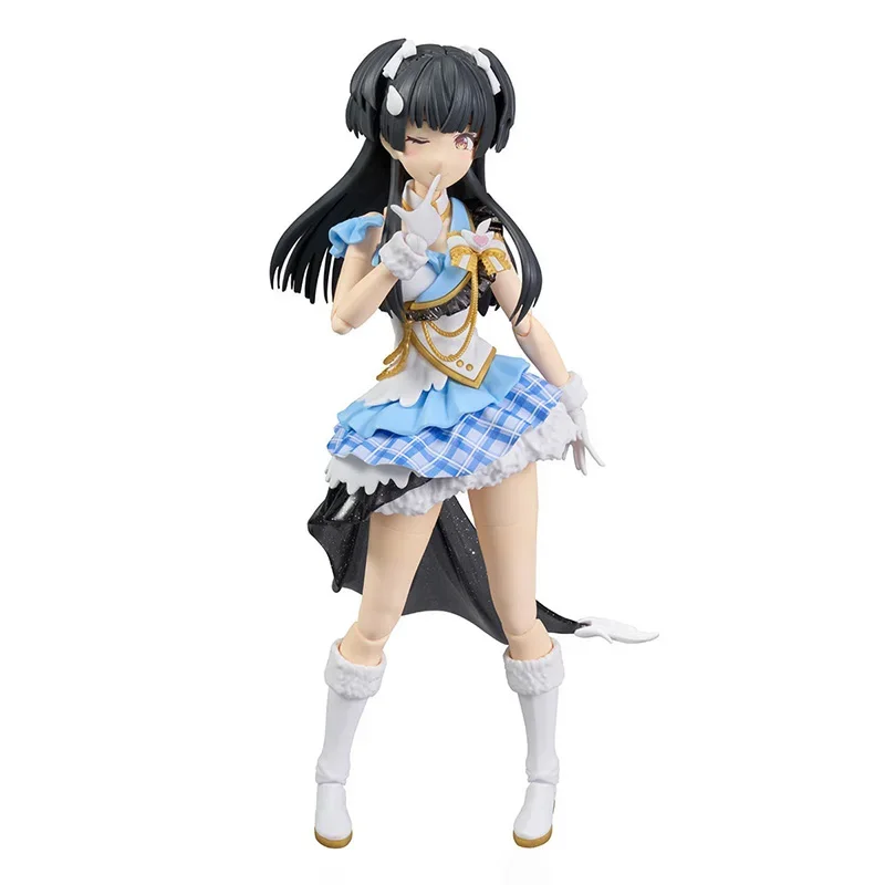 Oryginalna figurka Bandai THE iDOLM STER SHINY COLORS Model Kit 30MS Fuyuko Mayuzumi Kolekcja Zabawki Akcji Prezenty Zabawki Dostępne