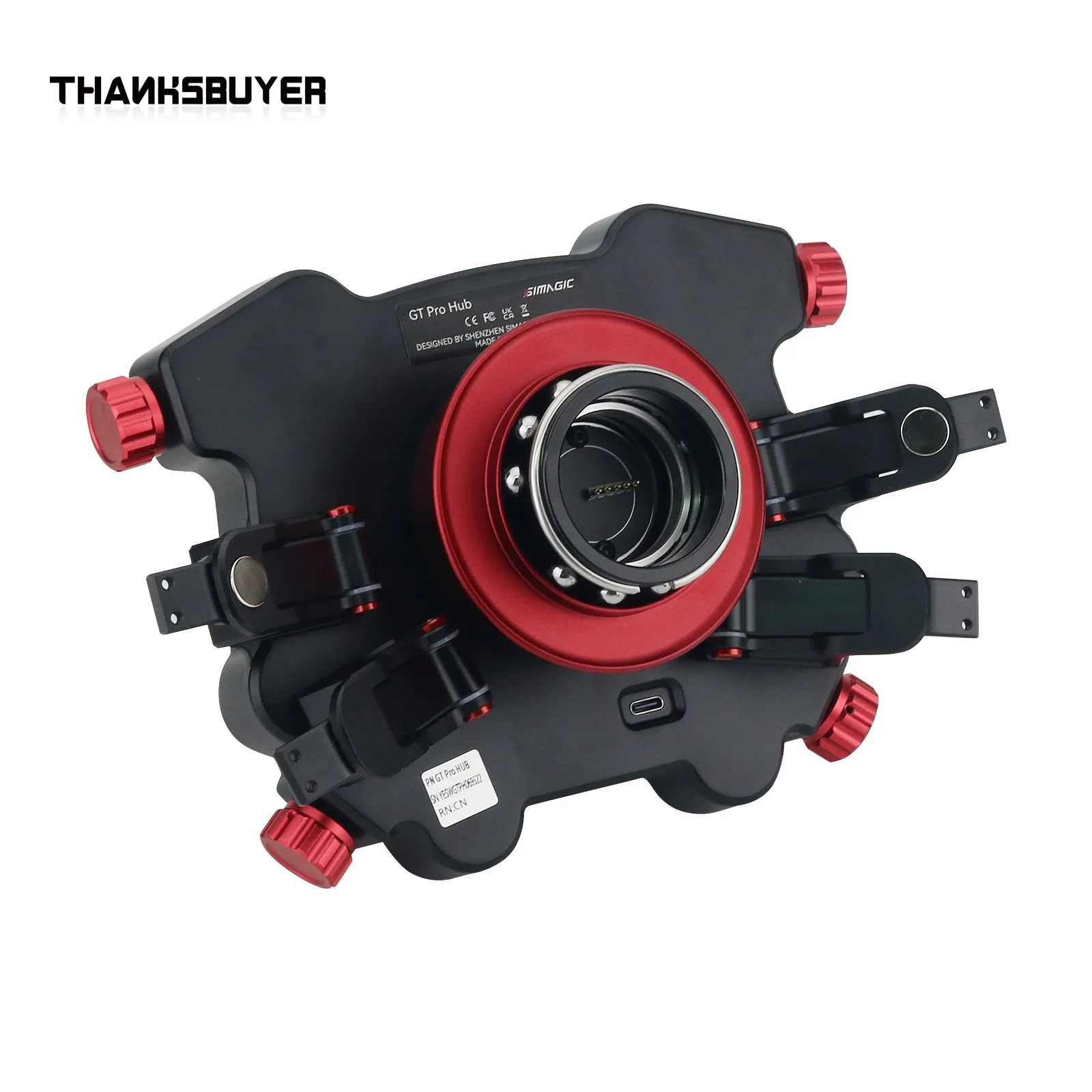 For Simagic Racing Wheel PC SIM Racing Steering Wheel GT Pro Hub + P-325C/P-325D/P-330R