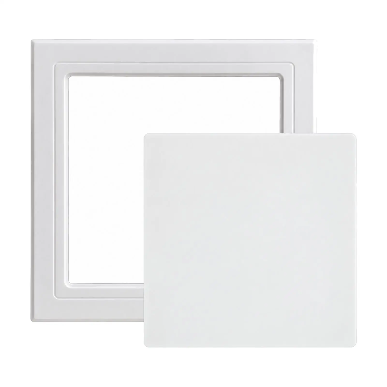 White ABS Flush Access Panel for Overhead Ceiling Drainage Concealment and Service